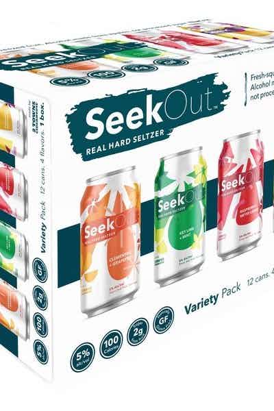 SeekOut Hard Seltzer Variety Pack