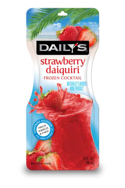 Daily's Strawberry Daiquiri Frozen Pouch Price & Reviews | Drizly