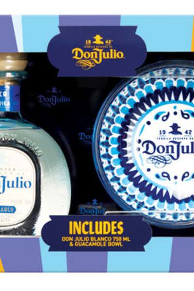 Don Julio Blanco Tequila With Guacamole Bowl 