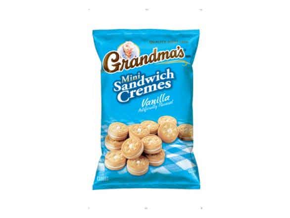 Grandmas Mini Vanilla Cremes Cookies Price & Reviews | Drizly