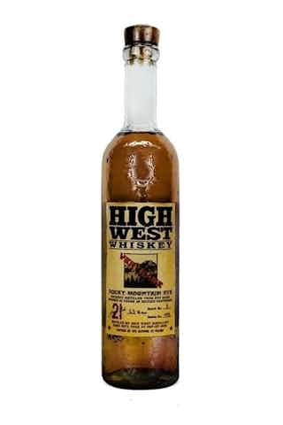 High West Rocky Mountain 21 Year Old Rye