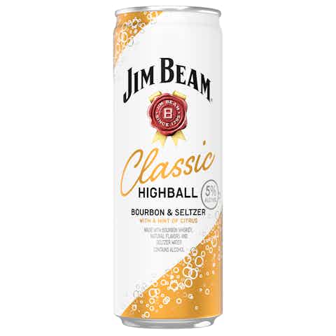 Jim Beam Classic Highball Bourbon Seltzer Ready-to-Drink