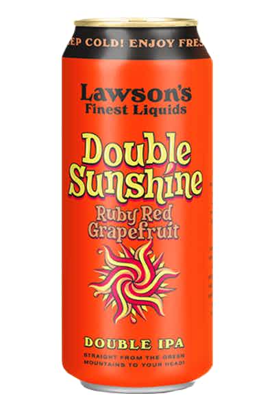 Lawson's Finest Liquids, Double Sunshine with Ruby Red Grapefruit IPA