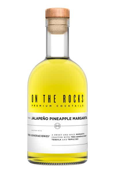 On The Rocks Tres Generaciones Tequila The Jalapeno Pineapple Margarita