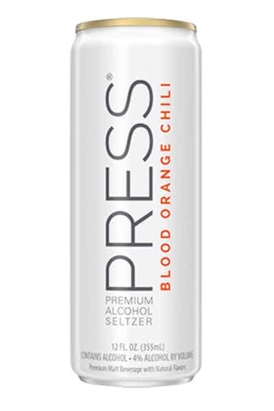 PRESS Premium Hard Seltzer Blood Orange Chili