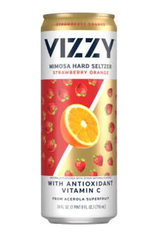 Vizzy Hard Seltzer Strawberry Orange Mimosa