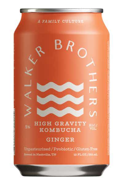 Walker Brothers High Gravity Kombucha Ginger