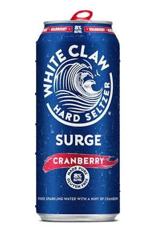 White Claw Hard Seltzer Surge Cranberry